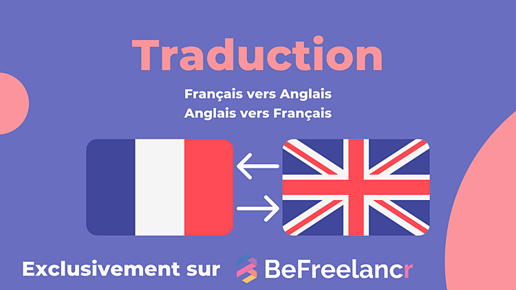 traduire vos textes du français vers l'anglais et vice-versa