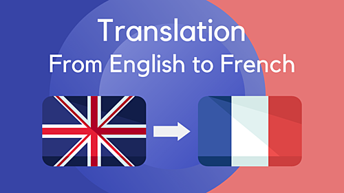 translate your texts from English to French