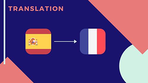 translate your documents from Spanish to French
