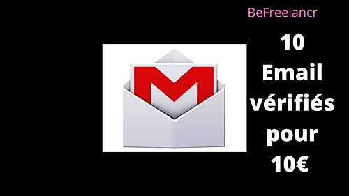 livrer 10 Comptes Gmail Rapidement