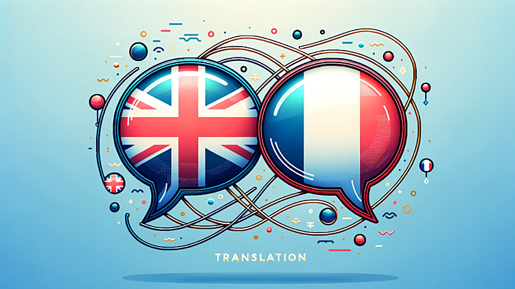 translate into French your business content