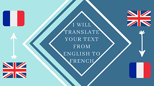 translate your text from English to French