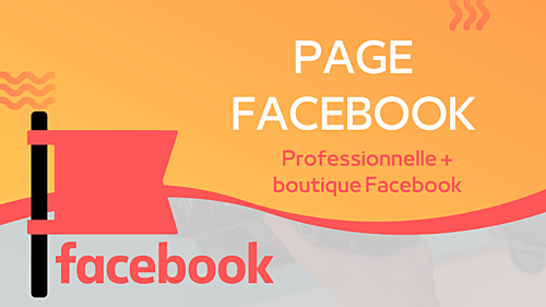 créer une page Facebook pro clé en main + boutique Facebook pro