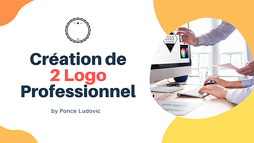 vous créer 2 logos uniques avec professionnalisme et créativité!