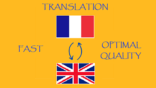 translate your documents from English to French and vice versa