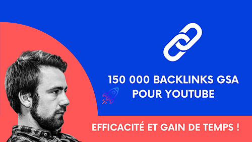 créer 50 000 backlinks GSA pour votre chaîne YouTube