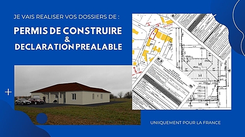 réaliser vos Déclarations Préalables / Permis de Construire (France)
