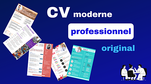 mettre en page votre CV avec un style moderne, professionnel et unique