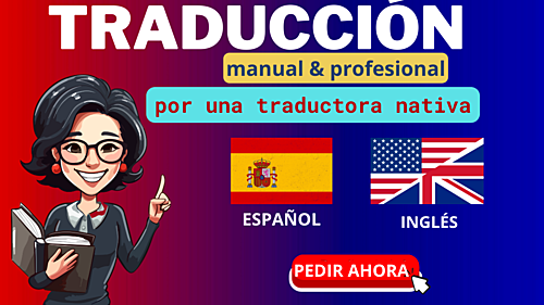  traducir desde 500 palabras del español al inglés y viceversa