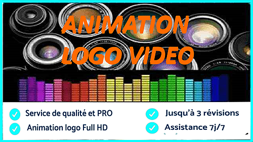 créer une animation vidéo dynamique de votre logo en HD avec effets 3D